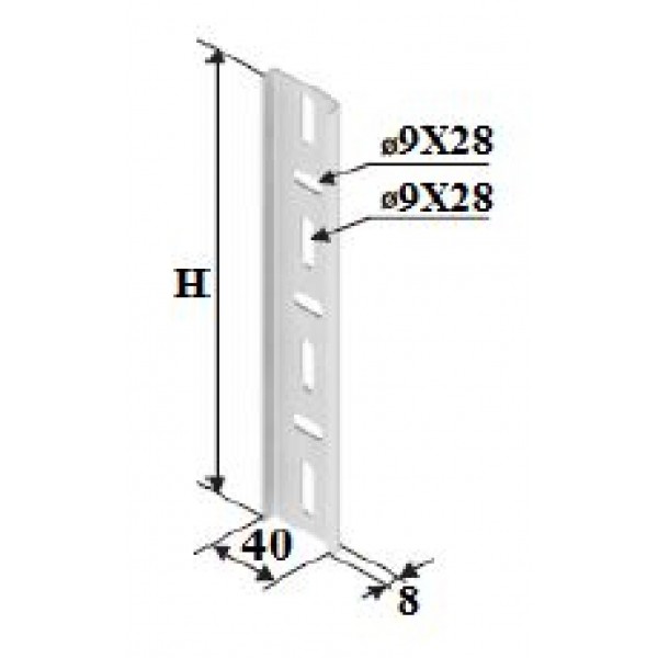 2500X1,5Mm Sac Kanal U Taşıyıcı Profil