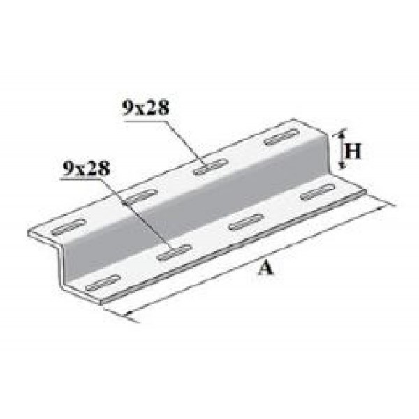 Sac Kanal Yer Ve Duvar Tespit Elemanı 100X40x1,2Mm