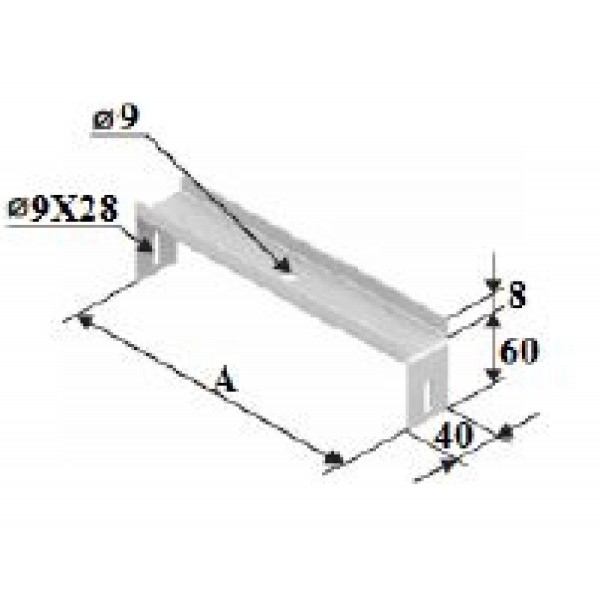 200X1,2Mm Sac Kanal Tijli Taşıyıcı