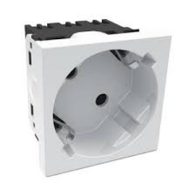 100x50 mm Kablo Kanalı Topraklı Priz 45x45 Çocuk Korumalı