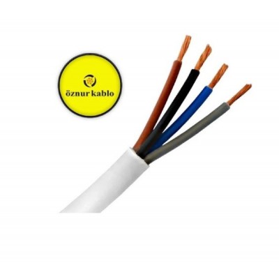4x0,75 mm2 Ttr Kablo...
