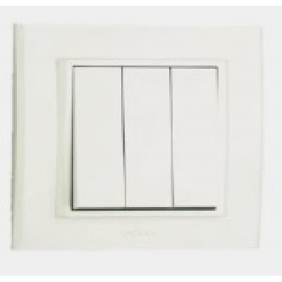 Mina Üçlü Anahtar Beyaz