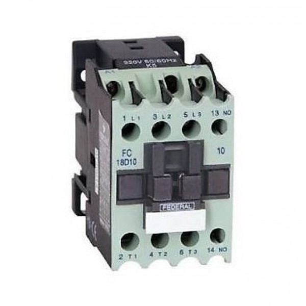  7,5kW 18A Kontaktör 3P 1NA FC-18D10 Federal