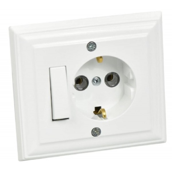 Anahtarlı Topraklı Priz DEPA,GÜNSAN