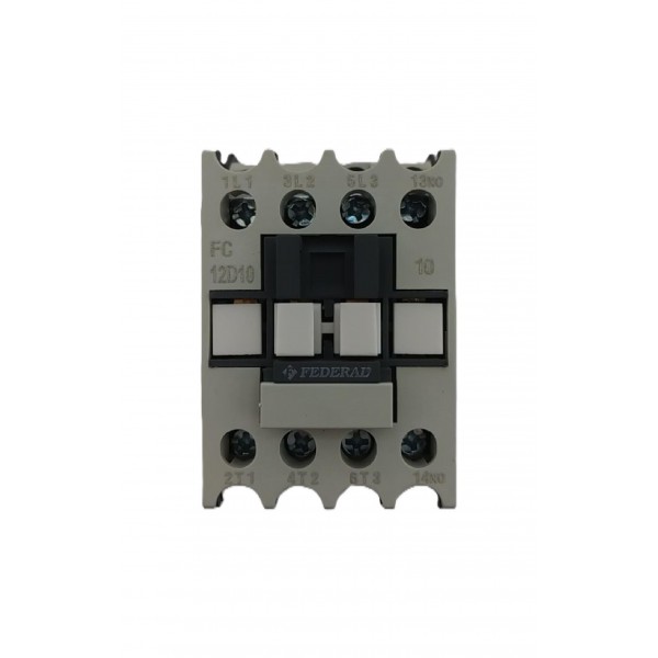 5,5kW 12A Kontaktör 3P 1NA FC-12D10 Federal