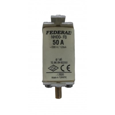 NH00 FB 50A 120kA Tek...