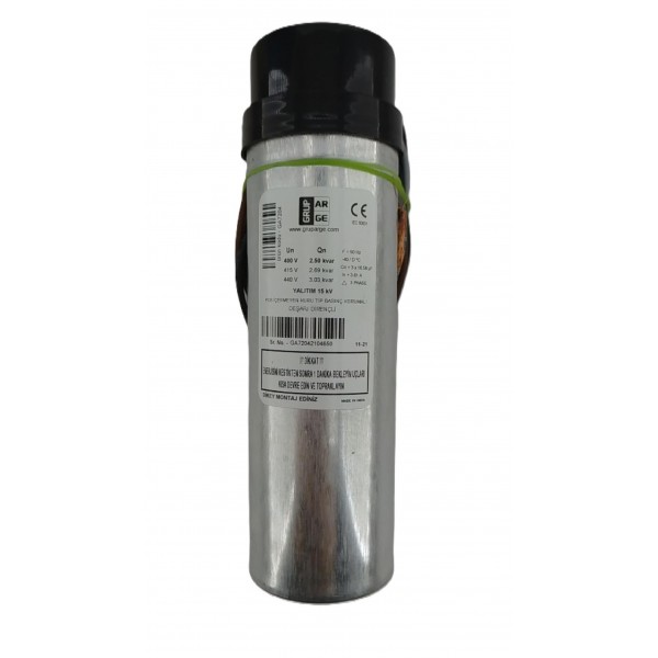 2,5Kvar 400V Kondansatör Grup Arge