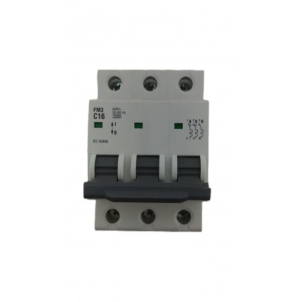 3x16A 3kA C Sigorta Fm3 Federal