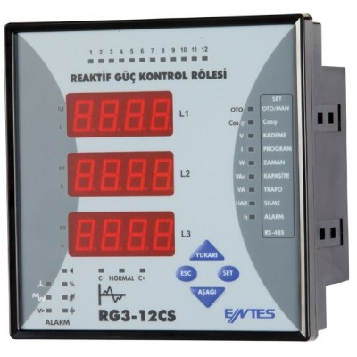 12 Kademe 3 Faz Reaktif...