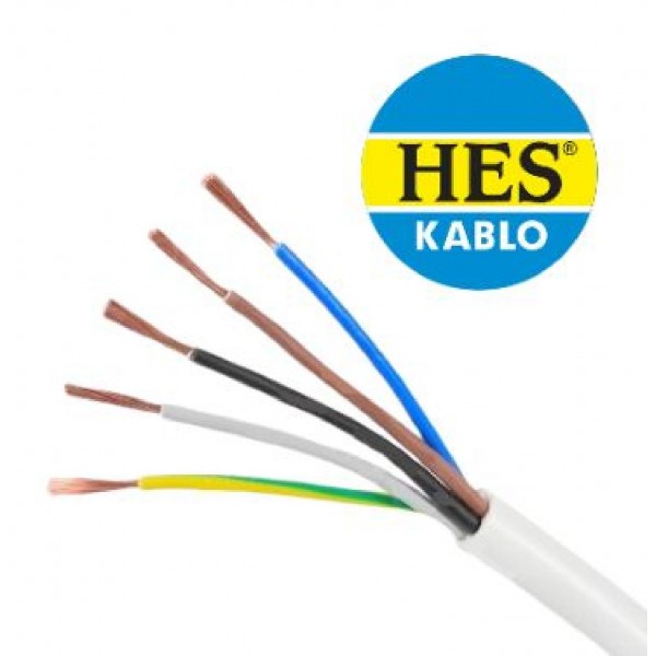 5x4 mm2 Ttr Kablo H05VV-F (NYMHY) 300/500 V