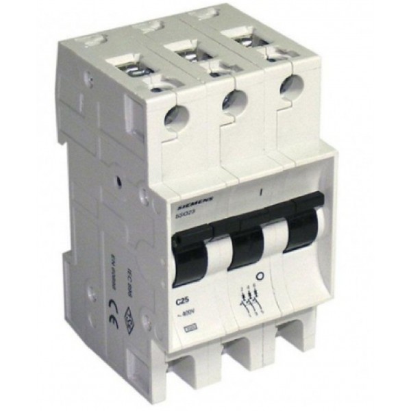 3x25A 3kA C Sigorta