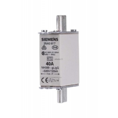 NH000 40A Bıçaklı Sigorta...