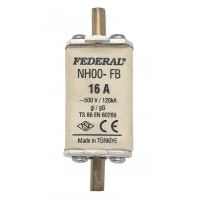 NH00 FB 16A 120kA  Tek...