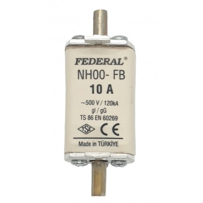 NH00 FB 10A 120kA Tek...