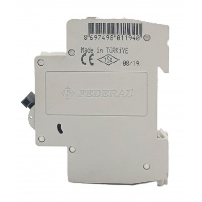 1x6A 6kA B Sigorta Fm6-Fm6E Federal