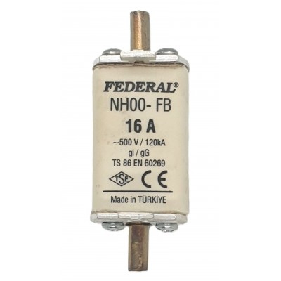 NH00 FB 16A 120kA  Tek...