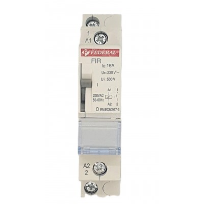 1x16A 1NA Darbe Akım...