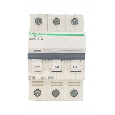 3x16A 6kA C İC60N Acti 9...