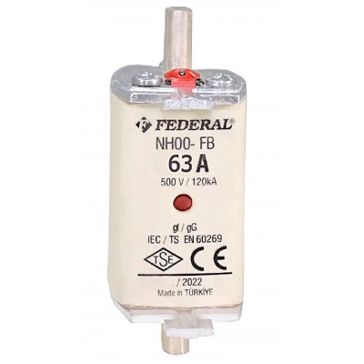 NH00 FB 63A 120kA Bıçaklı...