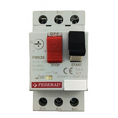  1,6-2,5A  Fmk25 3P Motor...