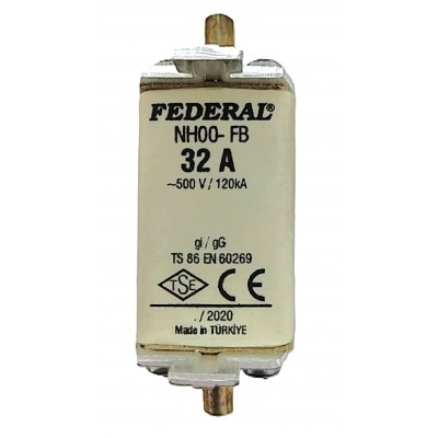 NH00 FB 32A 120kA Tek...