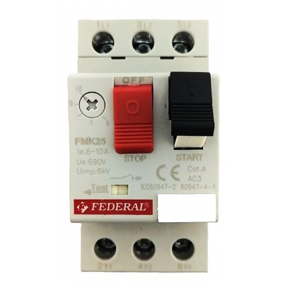 6-10A Fmk25 3P Motor...