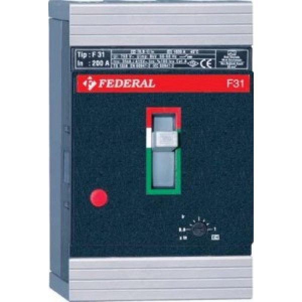 3x80A 36kA Kompakt Şalter F31S Sabit Federal