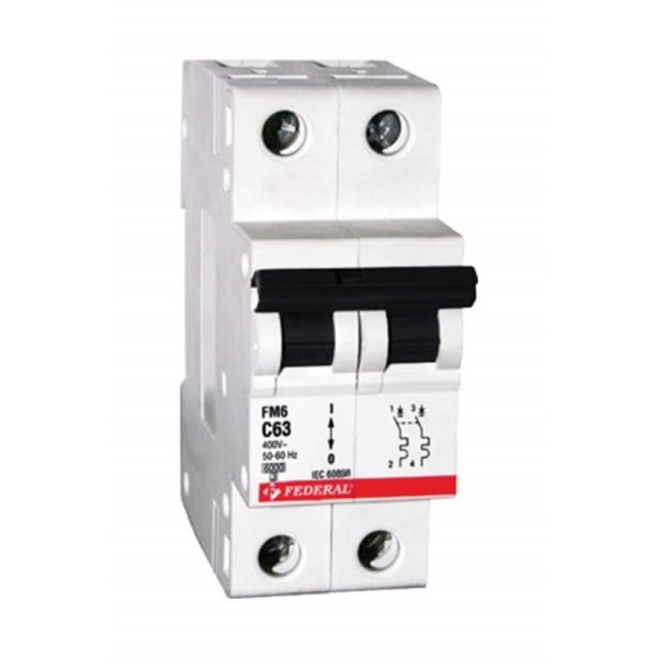 2x40A 6kA C Sigorta Fm6-Fm6E Federal
