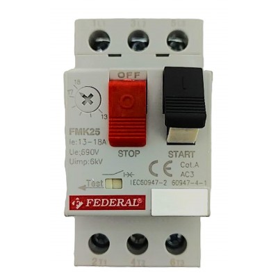  13A-18A Fmk25 3P Motor...