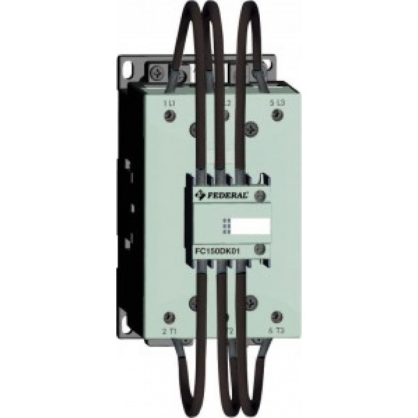80Kvar 3P 440V Kompanzasyon Kontaktör FC-150DK10 Federal