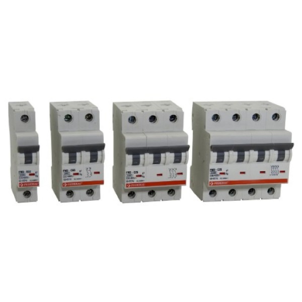 2x63A 6kA C Sigorta Fm6-Fm6E Federal