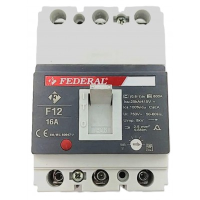 3x16A 25kA Kompakt Şalter...