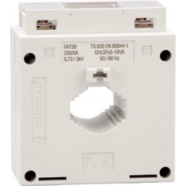 500/5A Akım Trafosu Fat40 Mühürsüz Barasız Federal