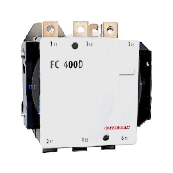 200kW 400A Kontaktör 3P FC-400D Federal