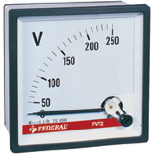 Voltmetre Analog 96x96 0-500V FV96 Federal