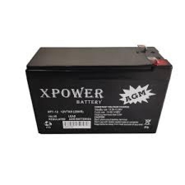 12V 7Ah Kuru Tip Akü Necron Xpower