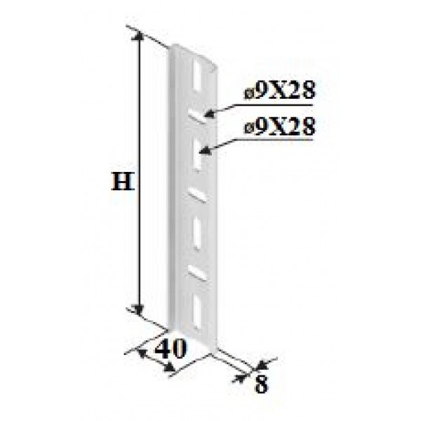 2000X1,5Mm Sac Kanal U Taşıyıcı Profil