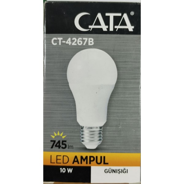 Cata 10W E27 Led Ampul Günışığı Ct-4267B