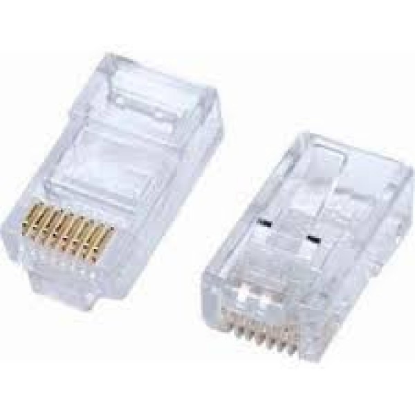 Rj45 Cat6 Konnektör 8P/8C