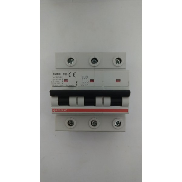 3X80a 10Ka C Sigorta Fm10l